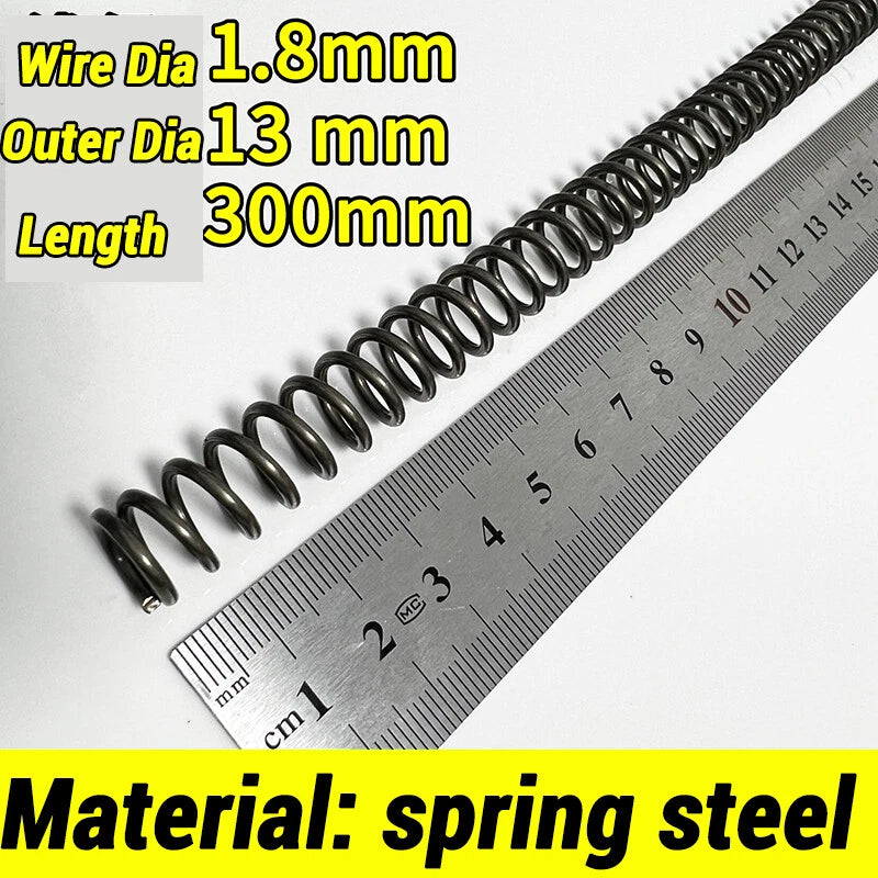 Compression Spring Various Size 2-60mm Diameter & 300mm Length Pressure Small