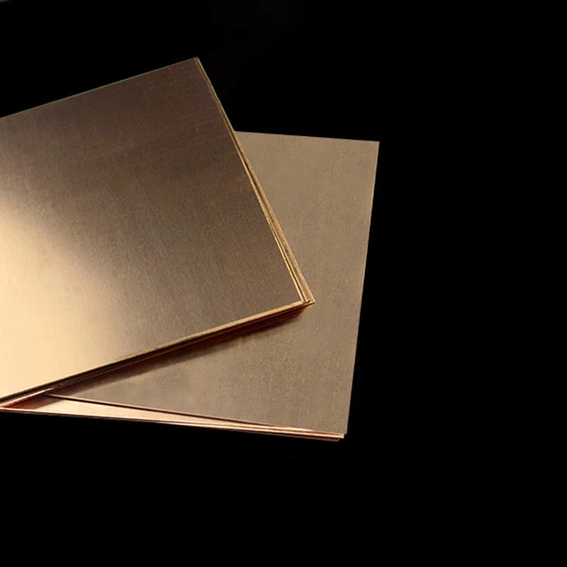 T2 Purple Copper Sheet Metal Copper Sheet Flat Plate Copper Foil Thick 0.8mm-5mm
