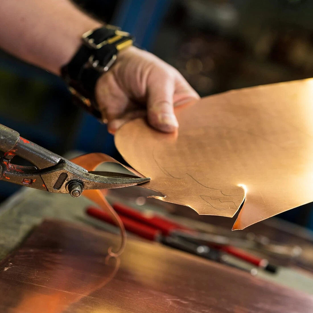 Solid Pure Copper Discs Blanks Round Plate Metal Sheet 10-300mm OD 1mm-6mm Thick