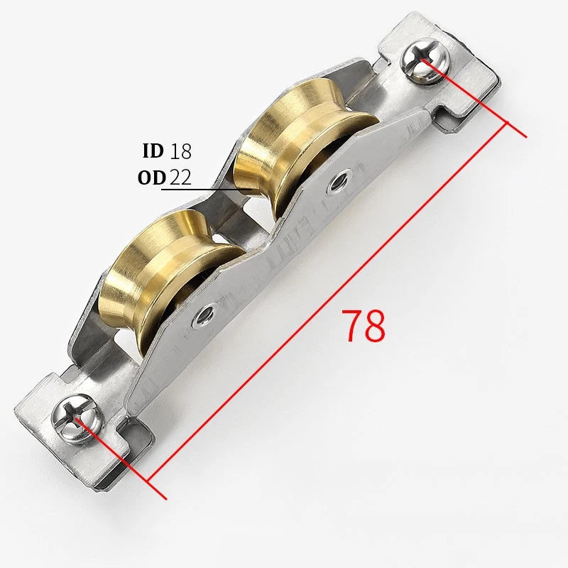 Sash Window Pulley Sliding Window Roller Wheel Door & Window Accessorie