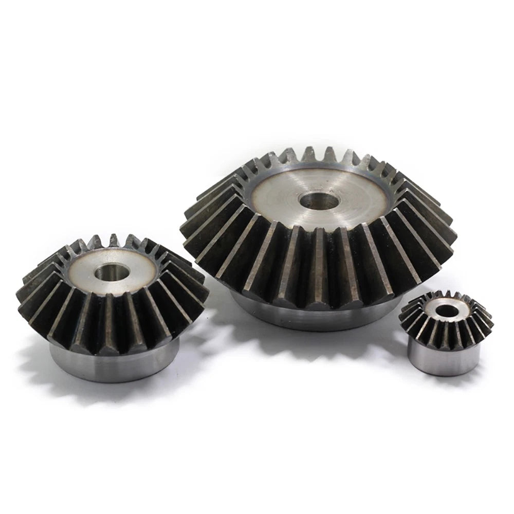 1.5M 2M Bevel Gear 15 - 40 Teeth 1:2 90° Meshing Angle Drive Gears Bundle Sales