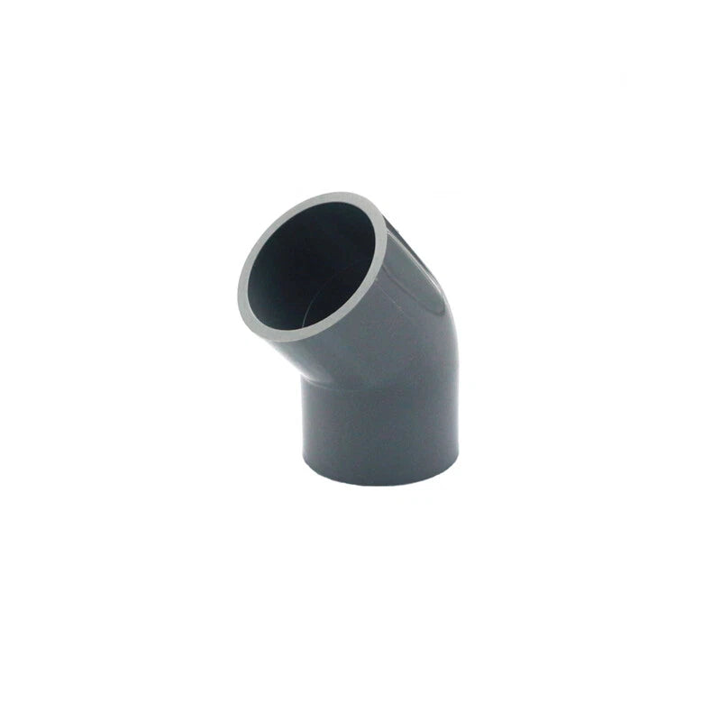 Grey PVC 40mm ID Pressure Pipe Fittings Metric Solvent Weld Various Parts