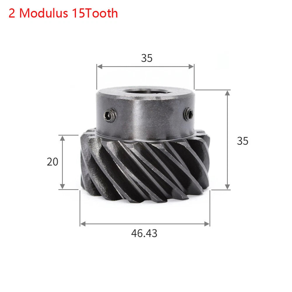 1.5/2 Modulus Helical Gears With Step/Keyway Left Spiral Motor Transmission Gear