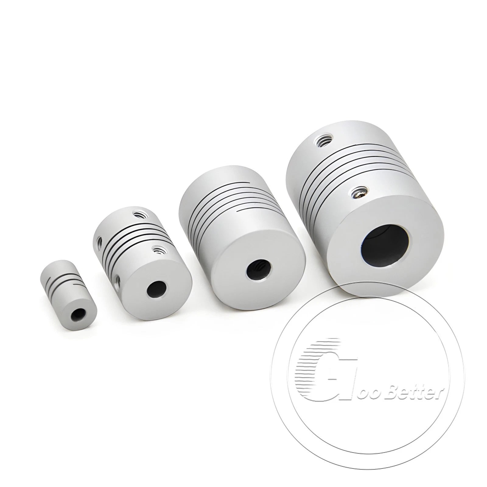Flexible Shaft Coupling Coupler Stepper Motor CNC 3D Printer D 20mm, Bore 3-12mm