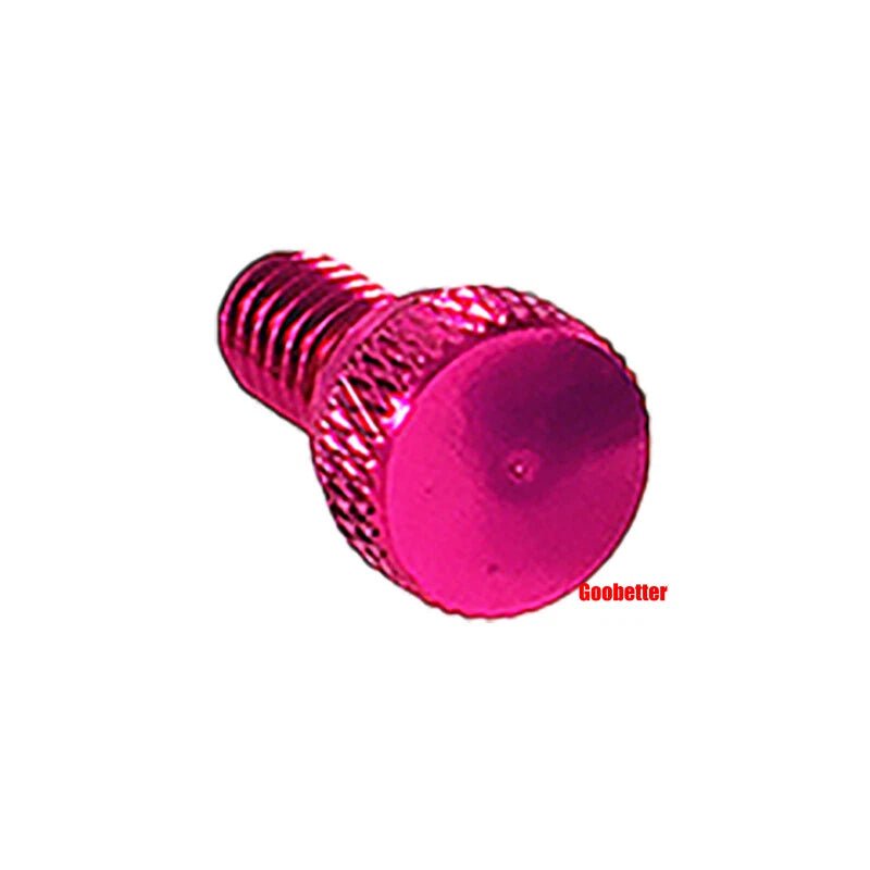 1/4 - 20 Knurled Thumb Screws Aluminum, 10 Colors, 3/8 to 5/8 Inch - HomeDIYer