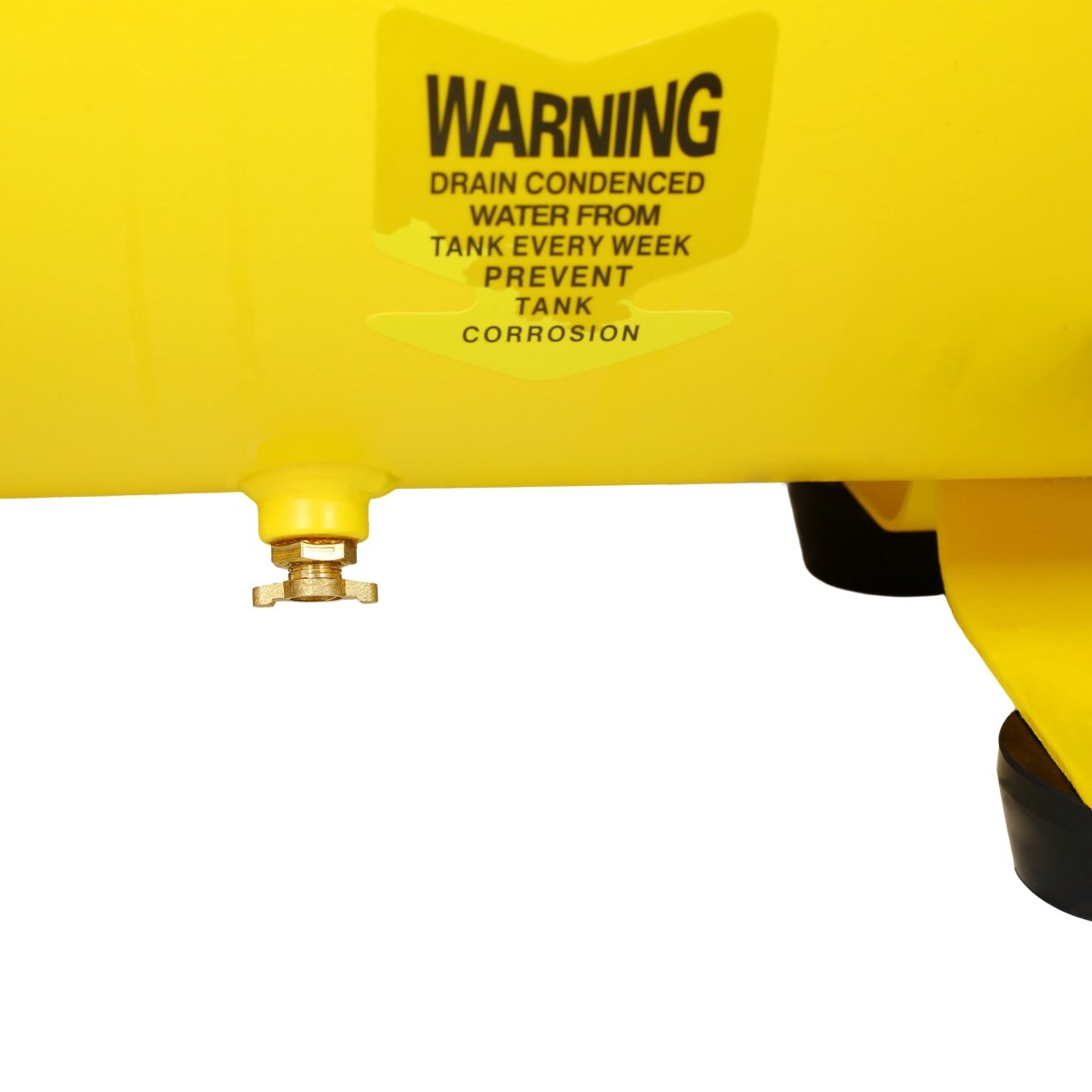 4.5HP Portable 13 Gallons Oil - Lubricated Air Compressor Tank Ultra Quiet Horizontal Tank Adjustable Pressure with Built - in Wheel - HomeDIYer