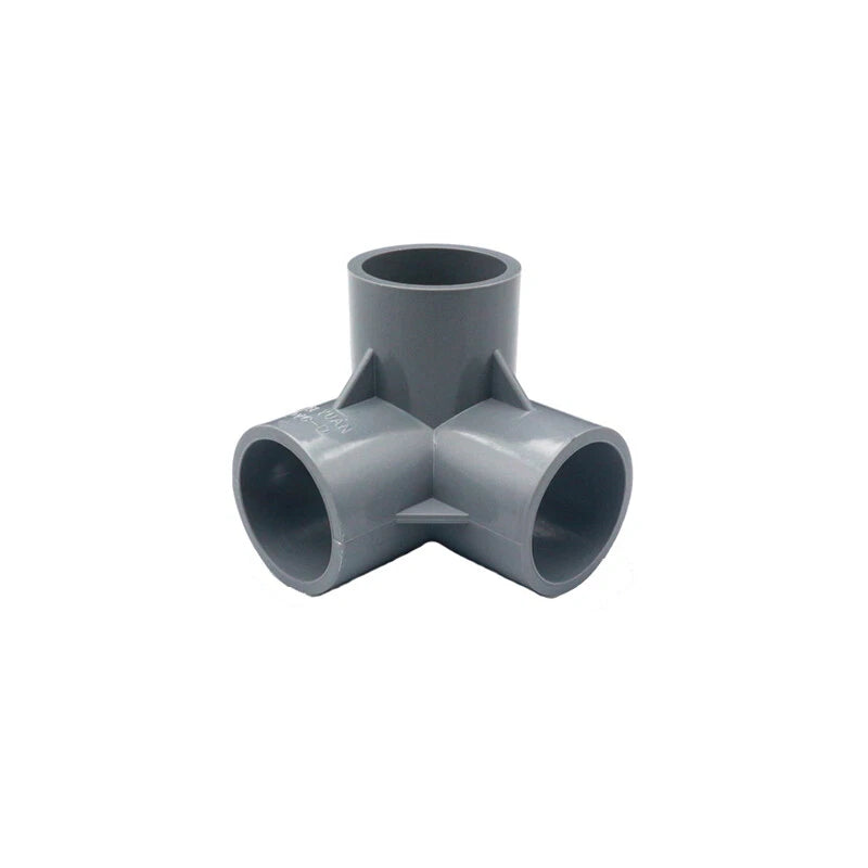 Grey PVC 40mm ID Pressure Pipe Fittings Metric Solvent Weld Various Parts