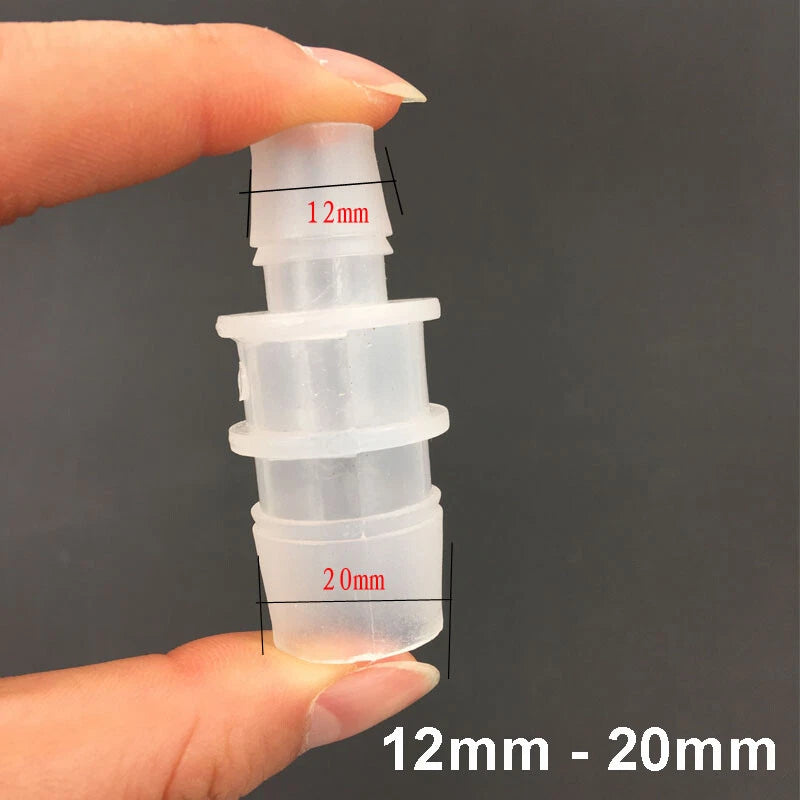 Barbed Straight Reducer Hose Connector for Aquarium & Fish Tank Tubing