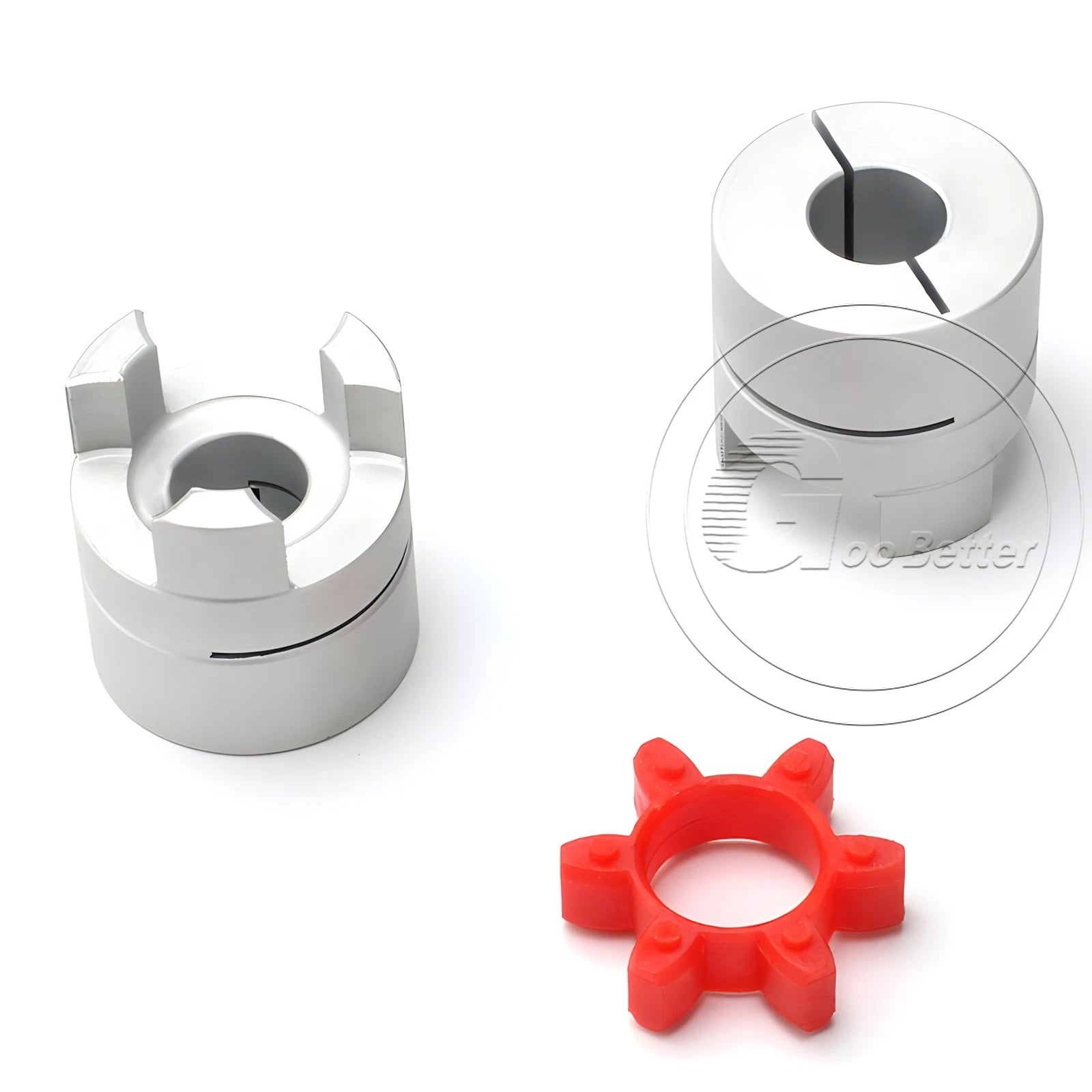 CNC Shaft Coupler Flexible Plum Spider Jaw Coupling Stepper Motor Ø 14mm - 35mm