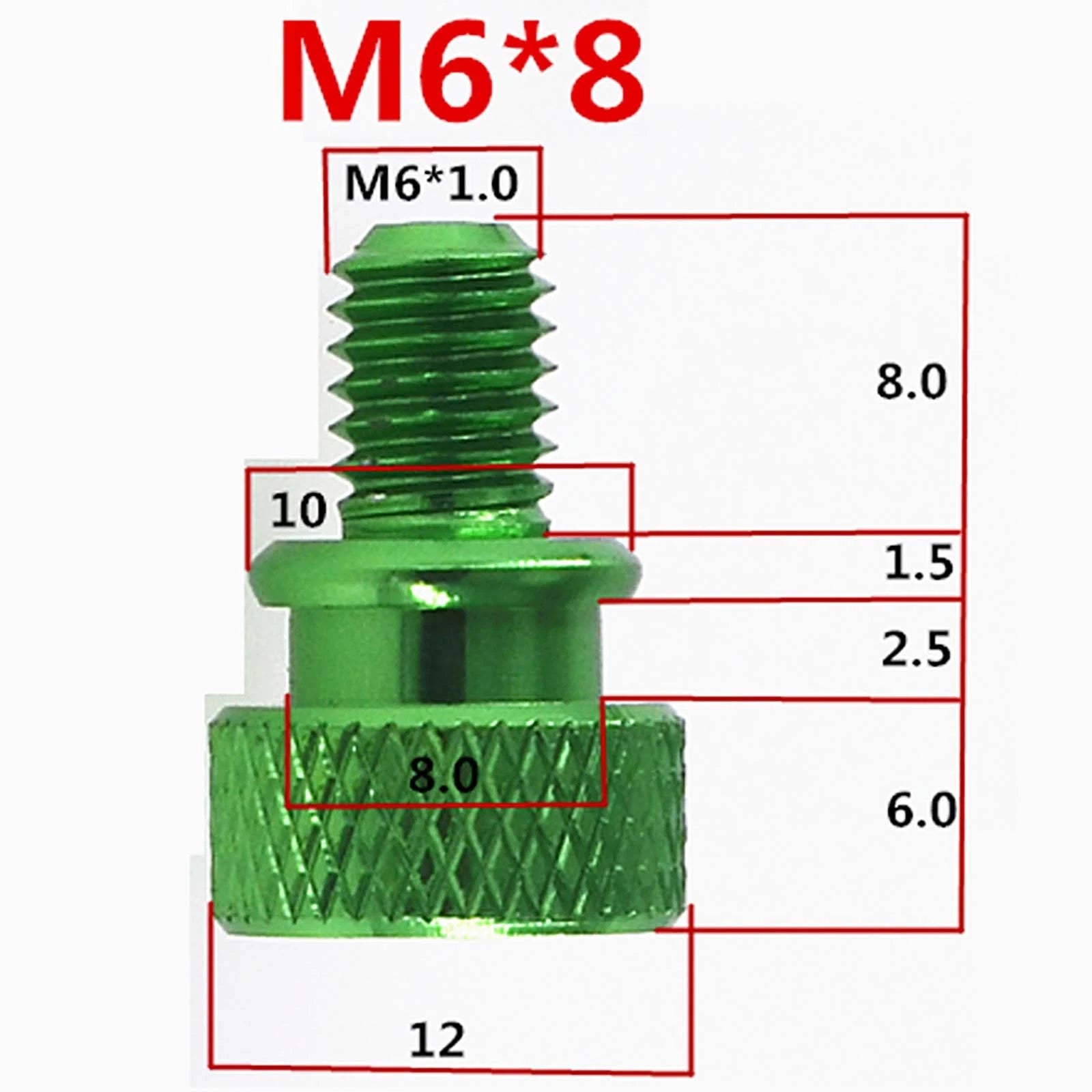 M5 M6 Thumb Knurled Screws Applied In The Precision Equipment And Instruments