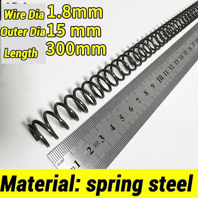 Compression Spring Various Size 2-60mm Diameter & 300mm Length Pressure Small