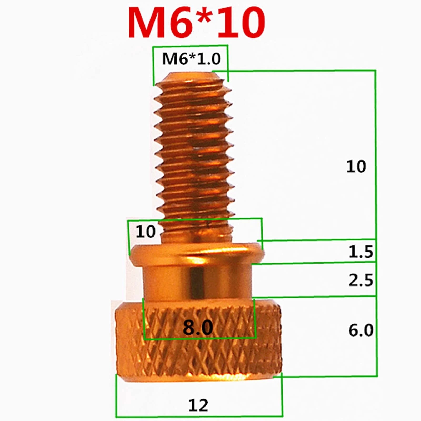 M5 M6 Thumb Knurled Screws Applied In The Precision Equipment And Instruments