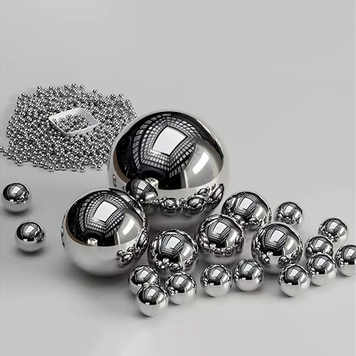 Stainless Steel Ball Bearings High Precision Solid Smooth Ball 2.3mm to 9.605mm