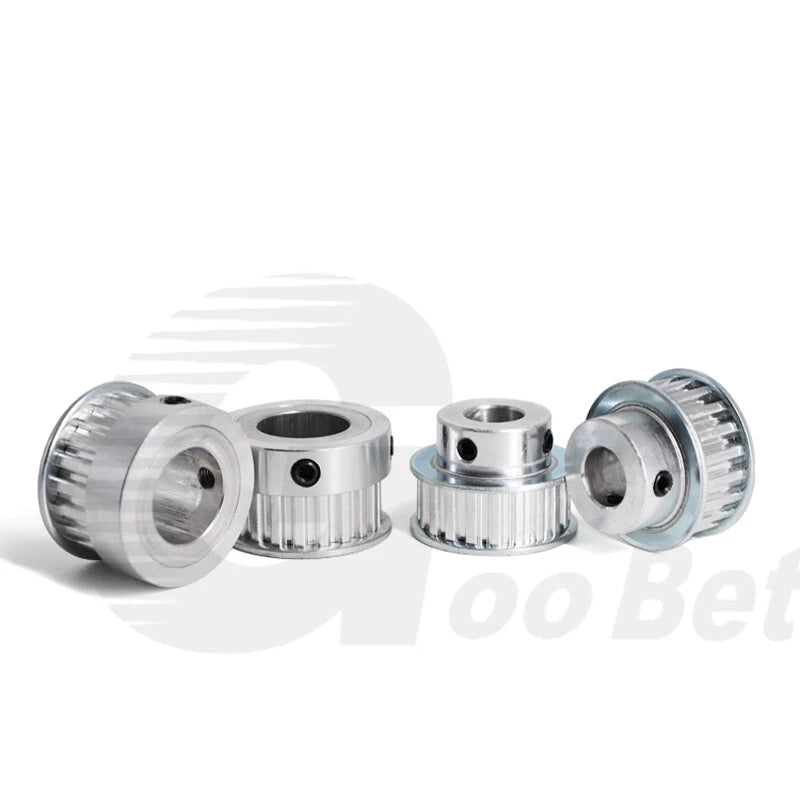 XL 3/8" Timing Belt Drive Pulley 10 - 40 Tooth Bore 4-25mm With Hub Extra Light