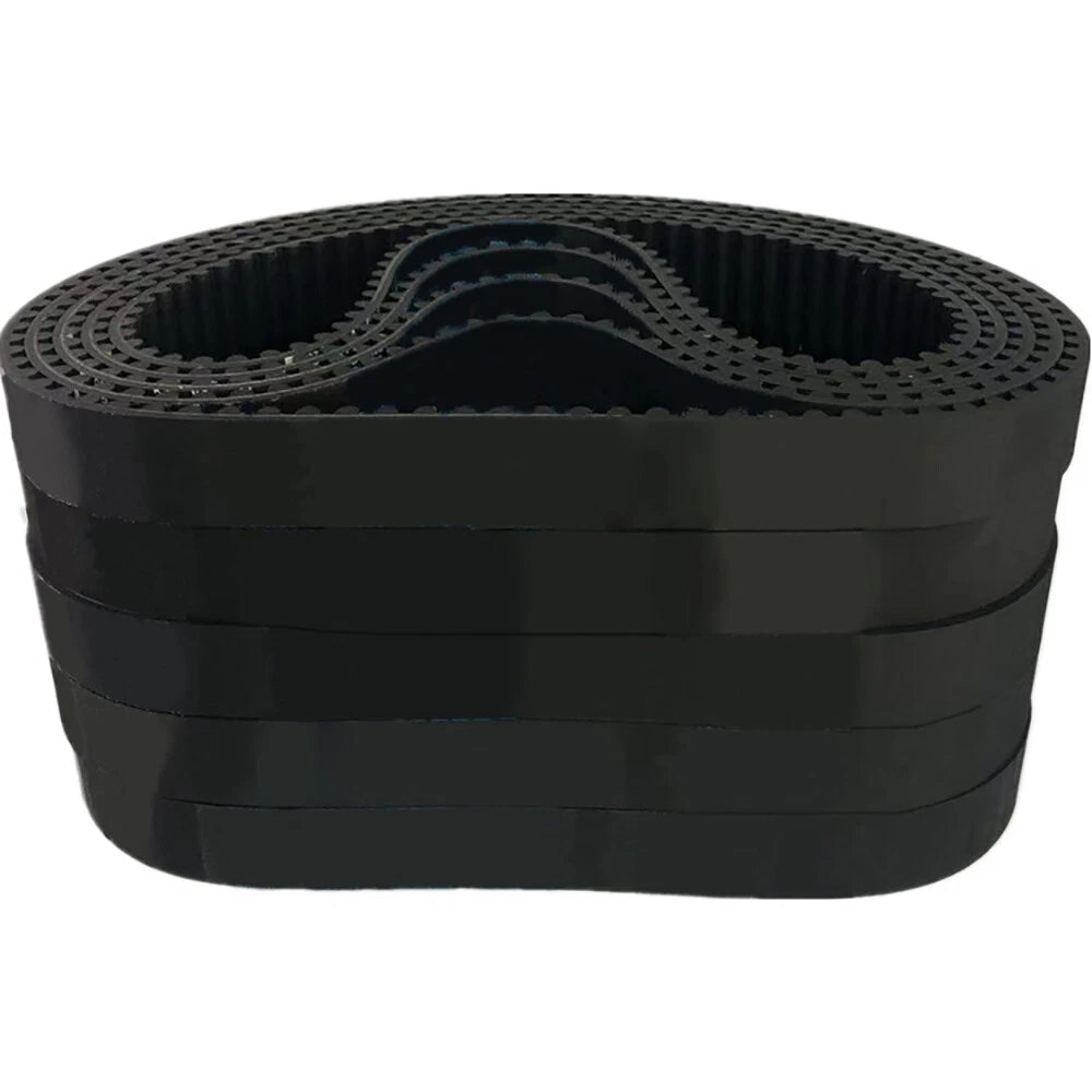HTD 5M Timing Belt – 175 to 1945mm Perimeter, 10mm & 15mm Width, Rubber Synchronous Drive Belt