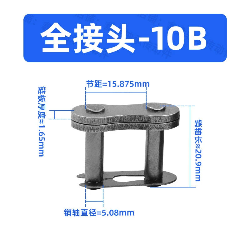 Chain Connecting Links Standard Carbon Steel Roller Chain Fast Post Full/Half