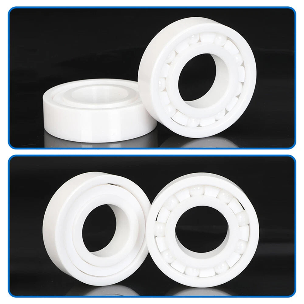 Full Ceramic Ball Bearings ZrO2 Zirconia White Premium - 16000 16001 16002 16013