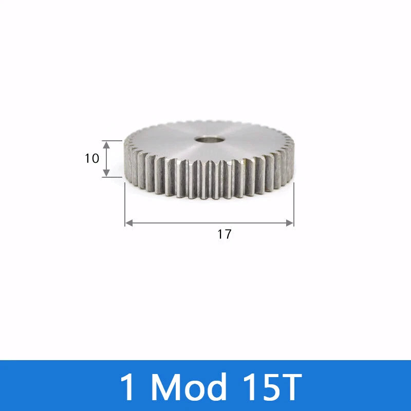 Spur Gear 45# Steel Transmission Gear 1/2 Module 12-160 Teeth Pinion Motor Gear