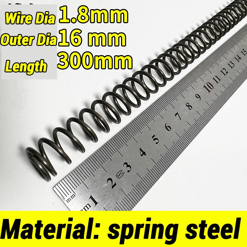 Compression Spring Various Size 2-60mm Diameter & 300mm Length Pressure Small