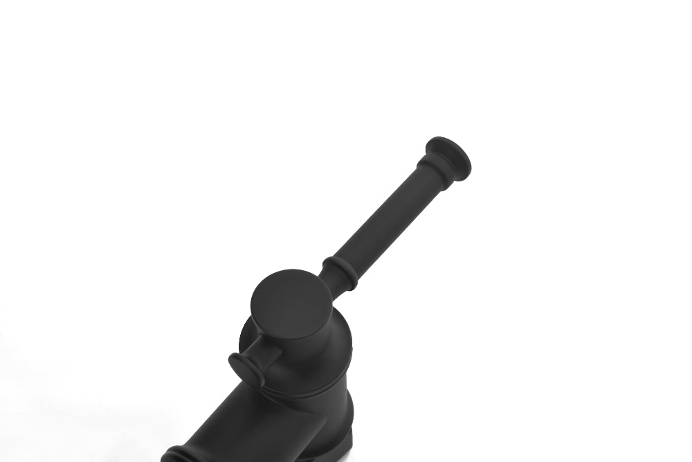Wall Mounted Pot Filler Faucet – Matte Black, Two-Attachment Folding Swing Arm, Dual Handle, Solid Brass