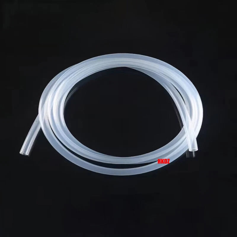 Clear Silicone Tubing Food Grade – Flexible Rubber Hose for Water Pump & DIY Plumbing (OD 10–44mm)