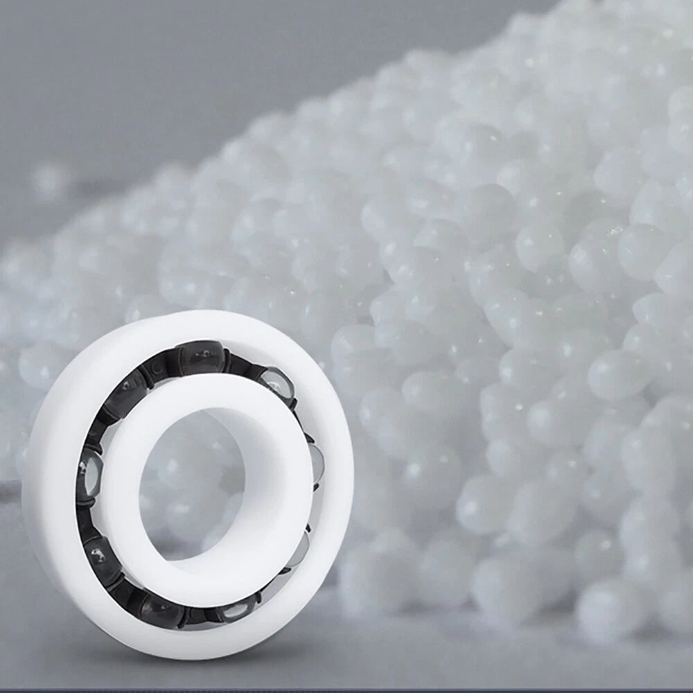 POM Plastic Bearing Glass Ball Miniature Deep Groove Ball Bearings Various Sizes