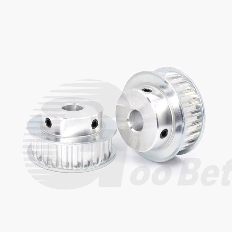 XL 3/8" Timing Belt Drive Pulley 10 - 40 Tooth Bore 4-25mm With Hub Extra Light