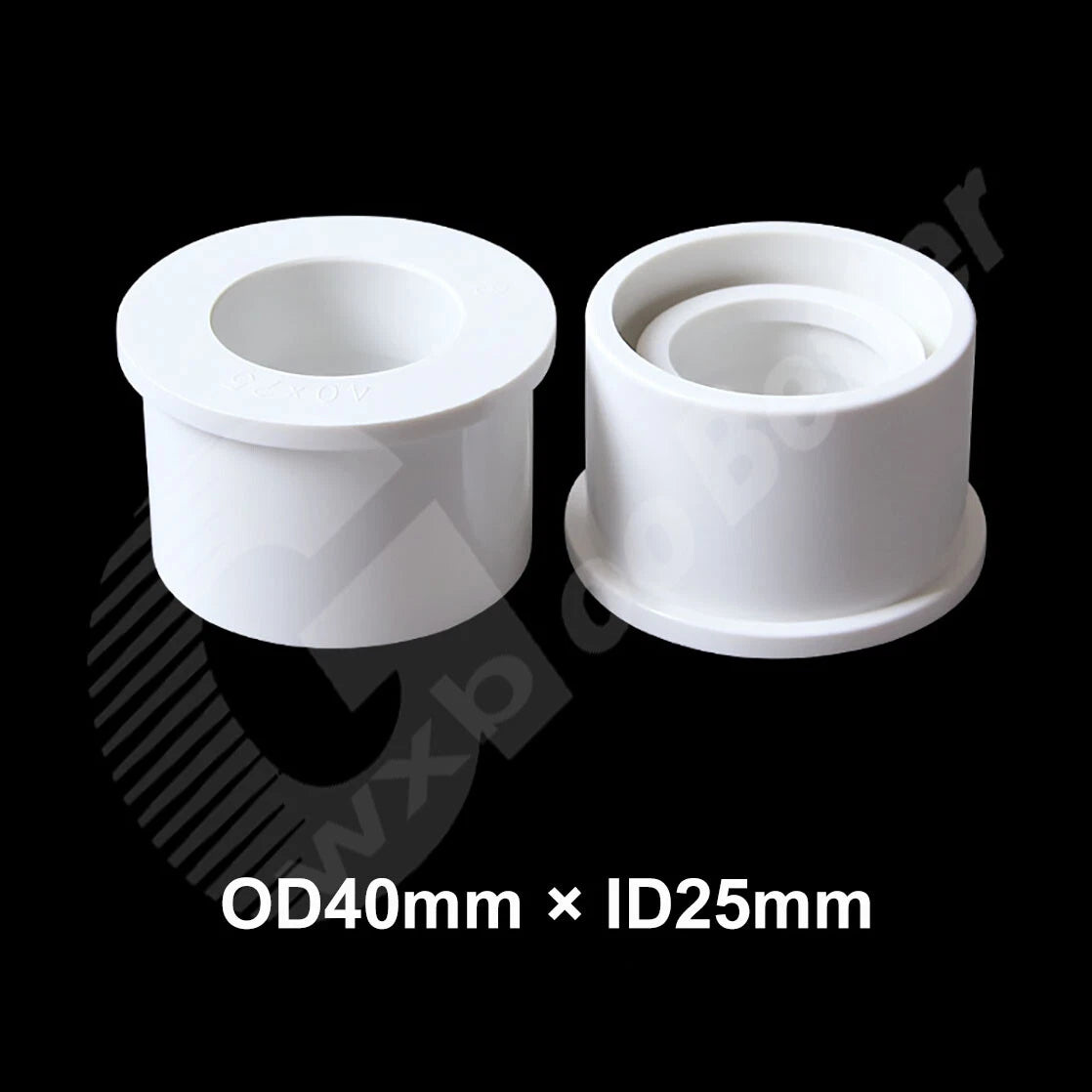 3 Colors Pvc Plain Reducing Bush Φ16~φ90mm Pvc Plumbing Fittings Reducing Bush
