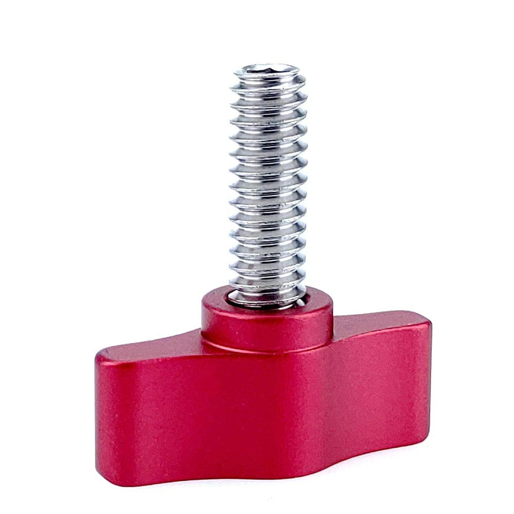2pcs Thumb Screw Knobs M5 M6 M8 x 6mm-100mm T- Screws With Tee Wing Knob Head