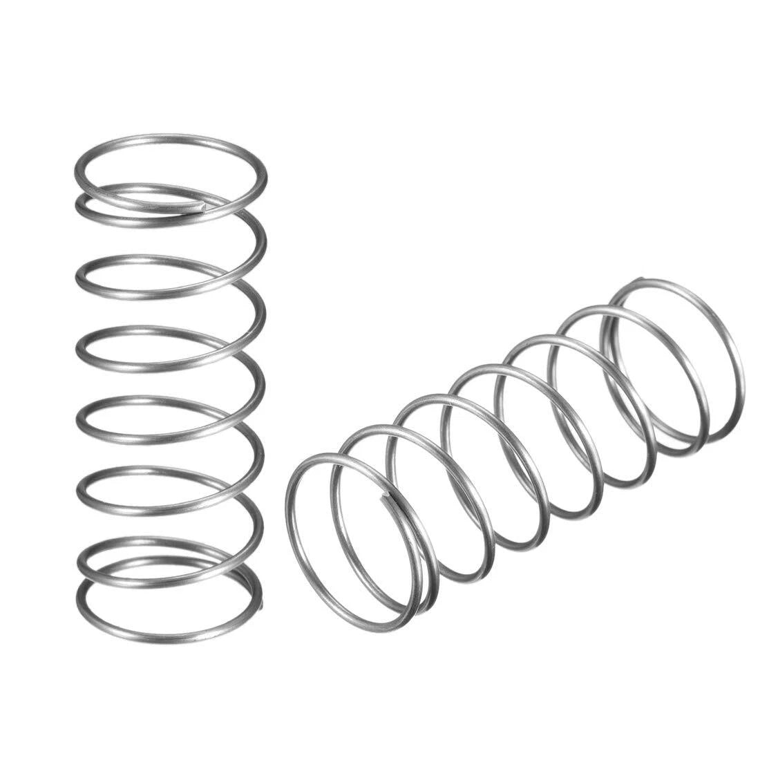 Stainless Compression Spring 0.6mm Wire Diameter Coil Springs-All Lengths & OD
