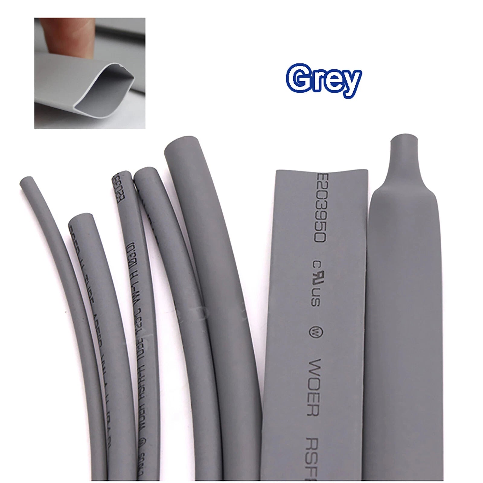 Heat Shrink Tube 2:1 Ratio – Multi-Color & Multi-Size Electrical Cable Sleeving