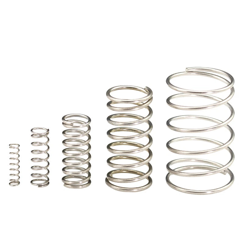 Stainless Compression Spring 0.6mm Wire Diameter Coil Springs-All Lengths & OD
