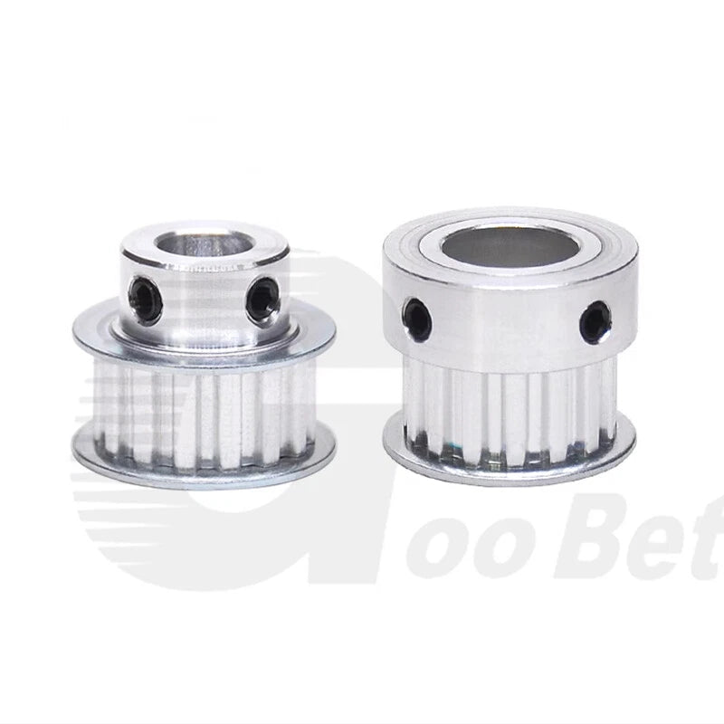 XL 3/8" Timing Belt Drive Pulley 10 - 40 Tooth Bore 4-25mm With Hub Extra Light