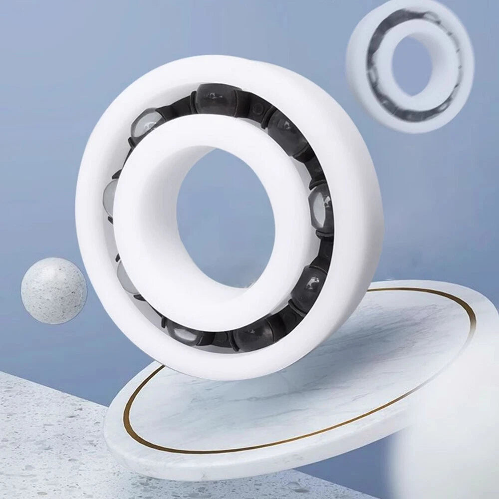 POM Plastic Bearing Glass Ball Miniature Deep Groove Ball Bearings Various Sizes