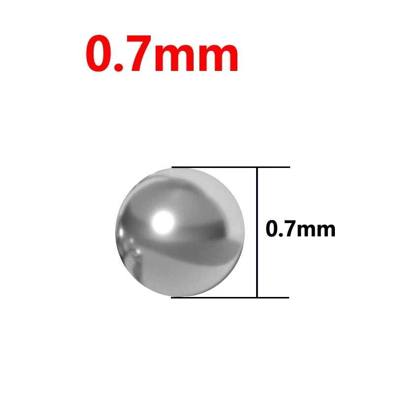 Industrial Rolling Roller Beads 304 Stainless Steel Ball Bearings 0.5mm to 75mm