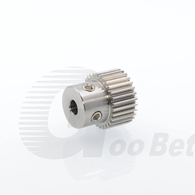 Mod 0.5 1 1.5 2 Precision Spur Gear Stainless Steel with Hub 12 Tooth - 60 Tooth