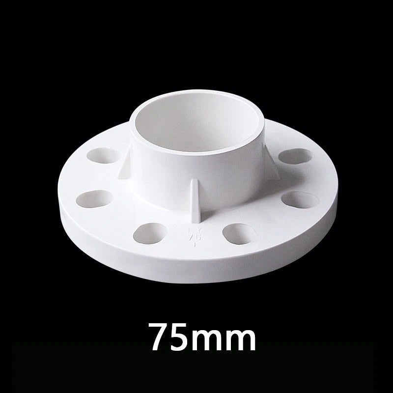 PVC Floor Flange Pipe Fitting Color Wall Mount Fittings Solvent Weld 20mm~200mm