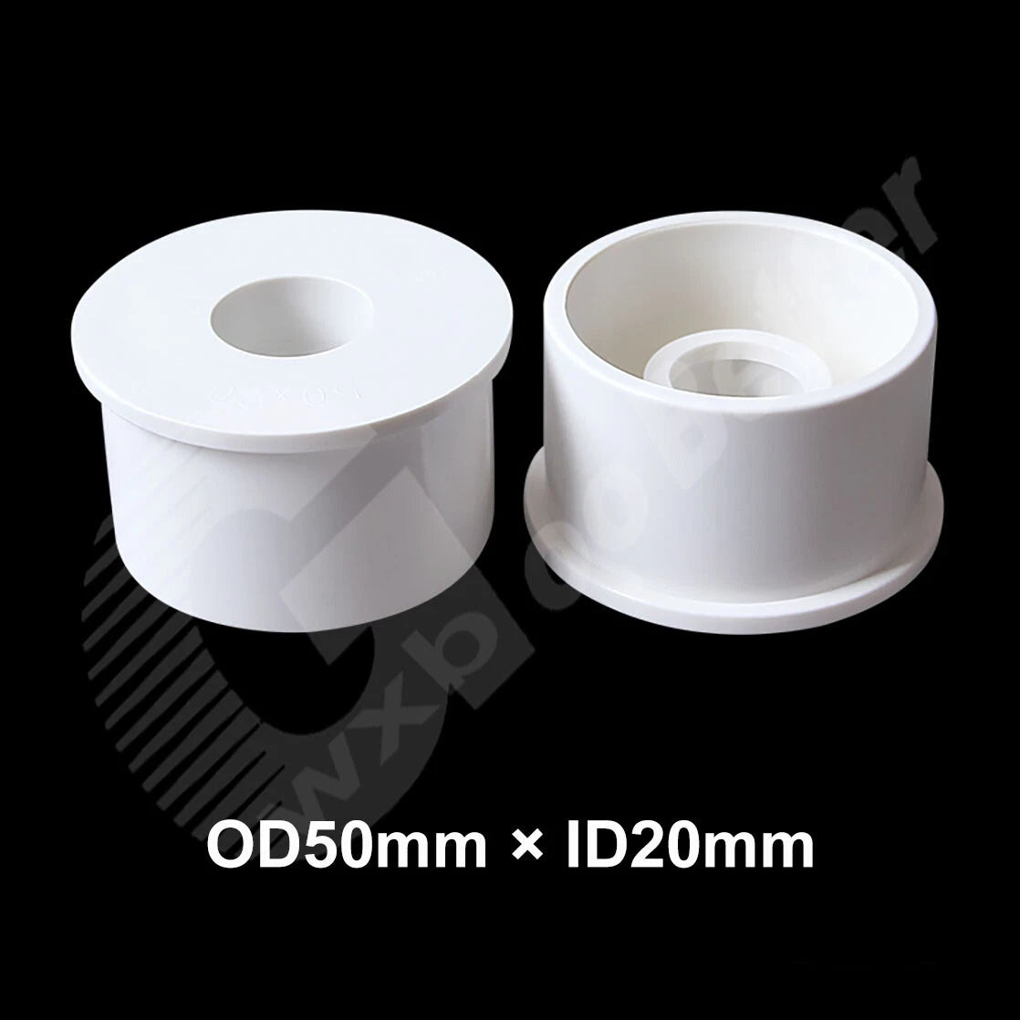 3 Colors Pvc Plain Reducing Bush Φ16~φ90mm Pvc Plumbing Fittings Reducing Bush