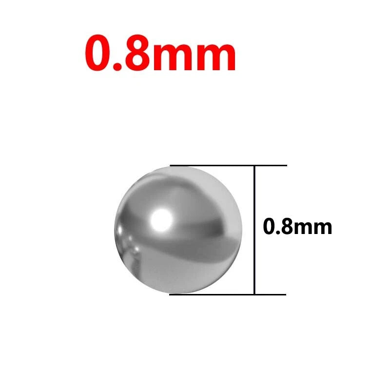 Industrial Rolling Roller Beads 304 Stainless Steel Ball Bearings 0.5mm to 75mm
