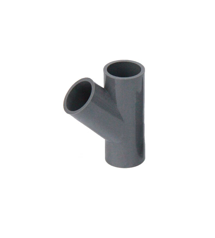 Grey PVC 40mm ID Pressure Pipe Fittings Metric Solvent Weld Various Parts