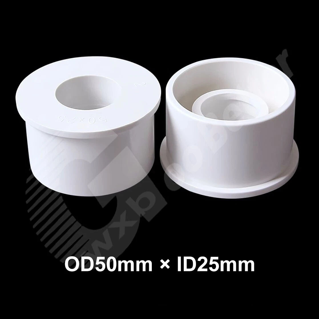 3 Colors Pvc Plain Reducing Bush Φ16~φ90mm Pvc Plumbing Fittings Reducing Bush