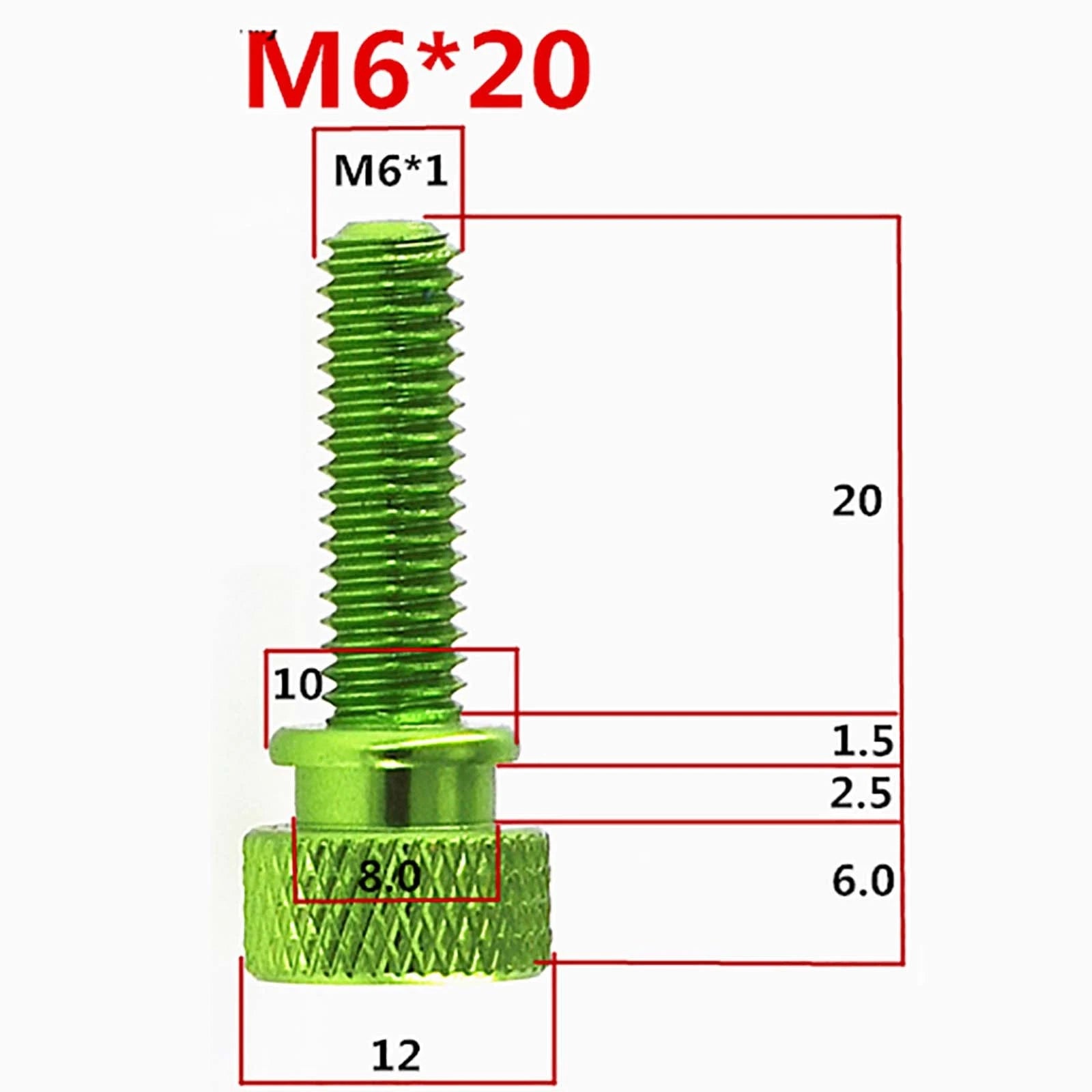M5 M6 Thumb Knurled Screws Applied In The Precision Equipment And Instruments