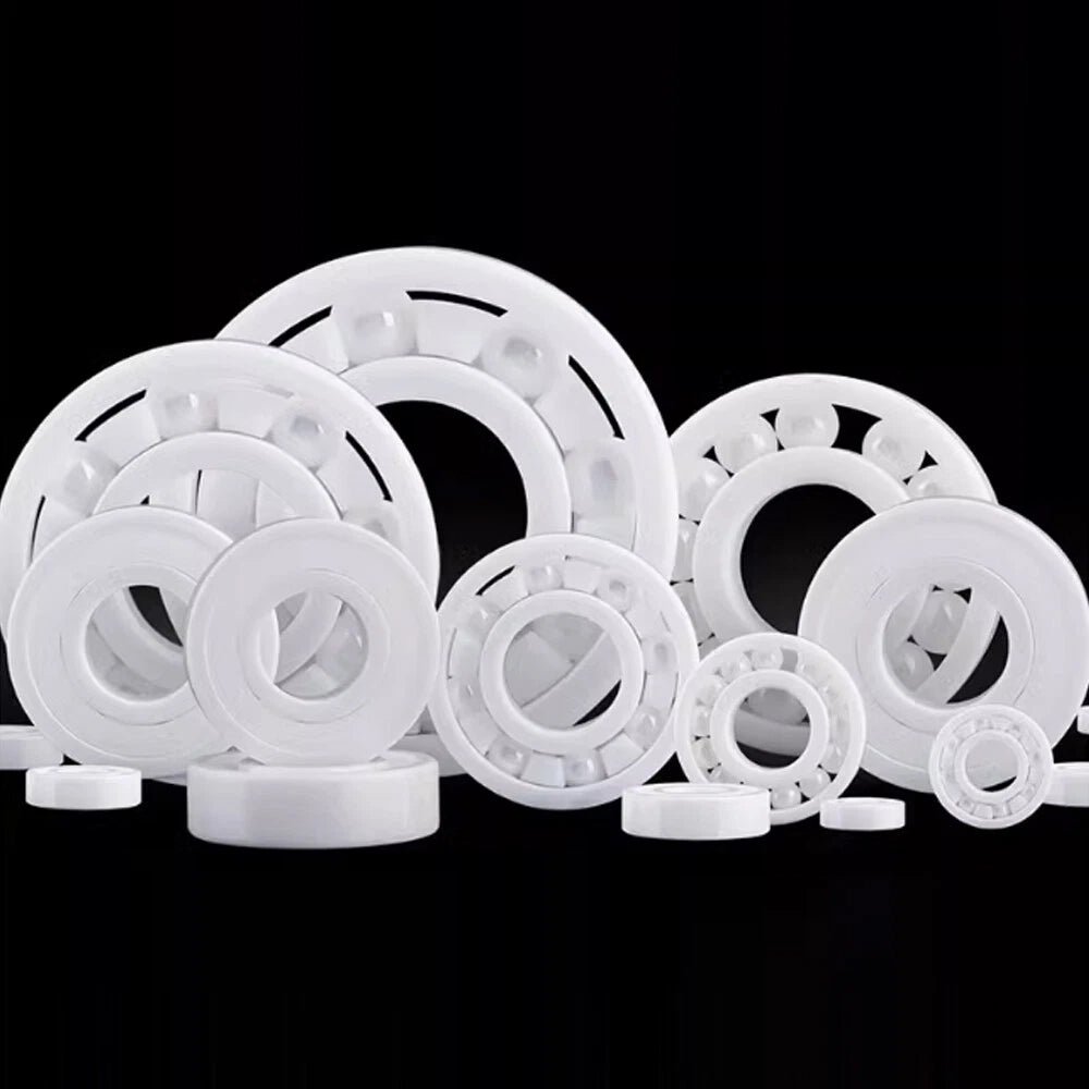 Full Ceramic Ball Bearings ZrO2 Zirconia White Premium - 16000 16001 16002 16013