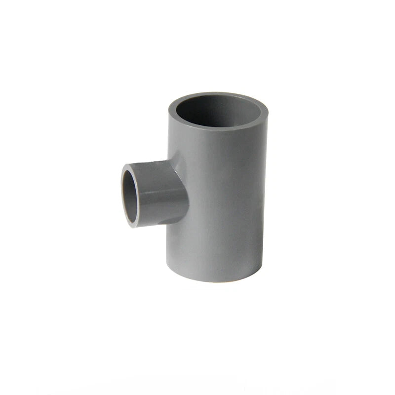 Grey PVC 40mm ID Pressure Pipe Fittings Metric Solvent Weld Various Parts
