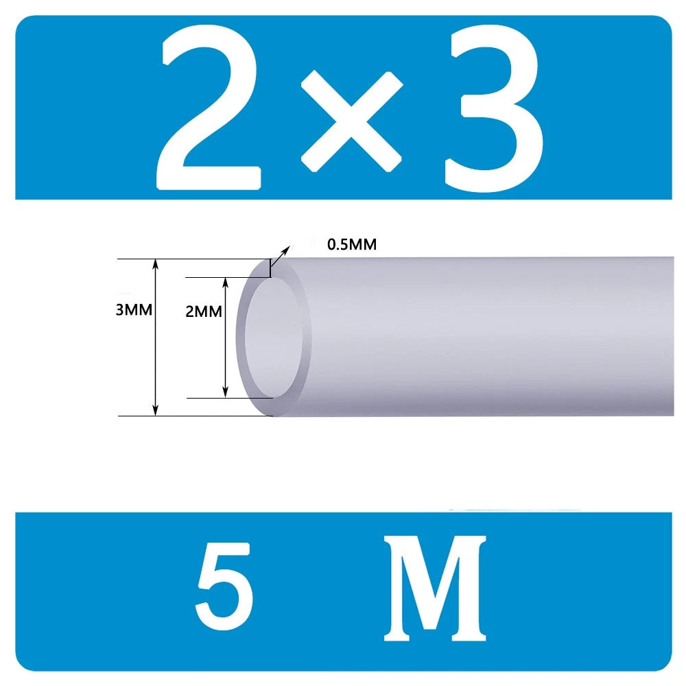 Food Grade Clear Translucent Silicone Tube Heat Resistant Hose Pipe Soft Rubber