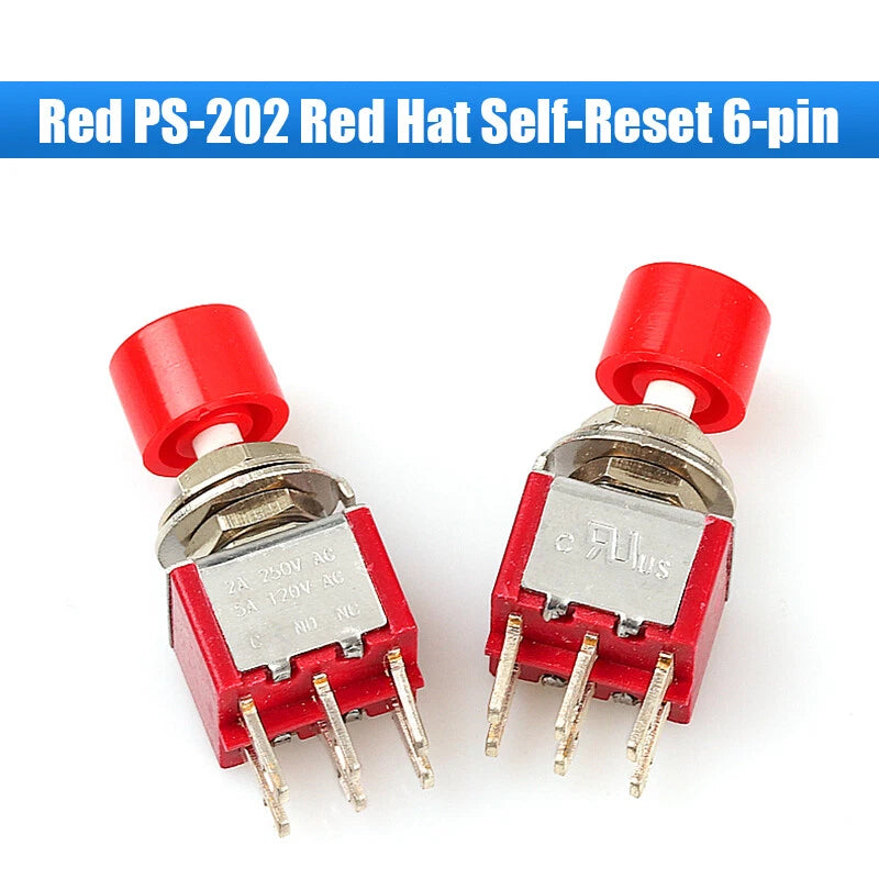 MTS PS Toggle Switch SPDT — 3/6/9/12 Pin, 2-Way/3-Way, Latching & Self-Reset