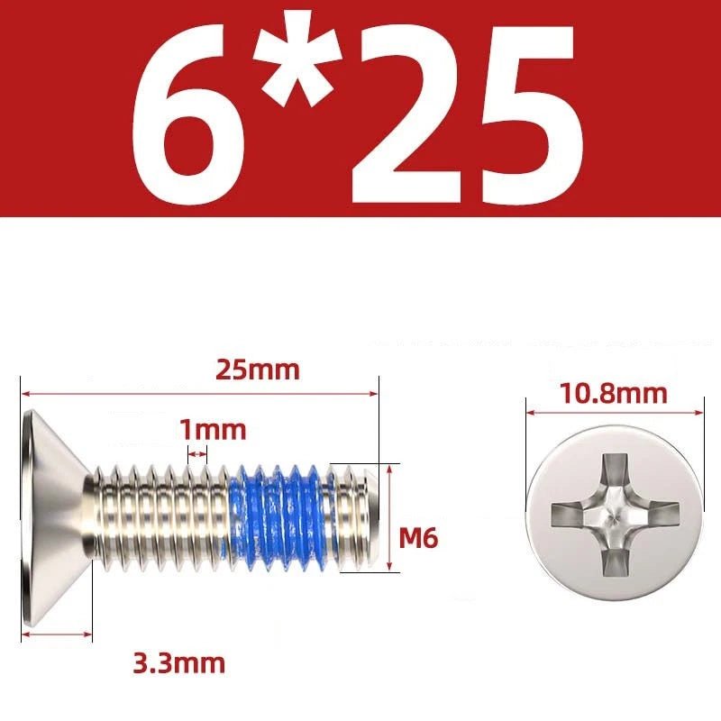 M1.2–M6 Phillips Flat Head Machine Screws | Carbon Steel | Black & Nickel Plated - HomeDIYer