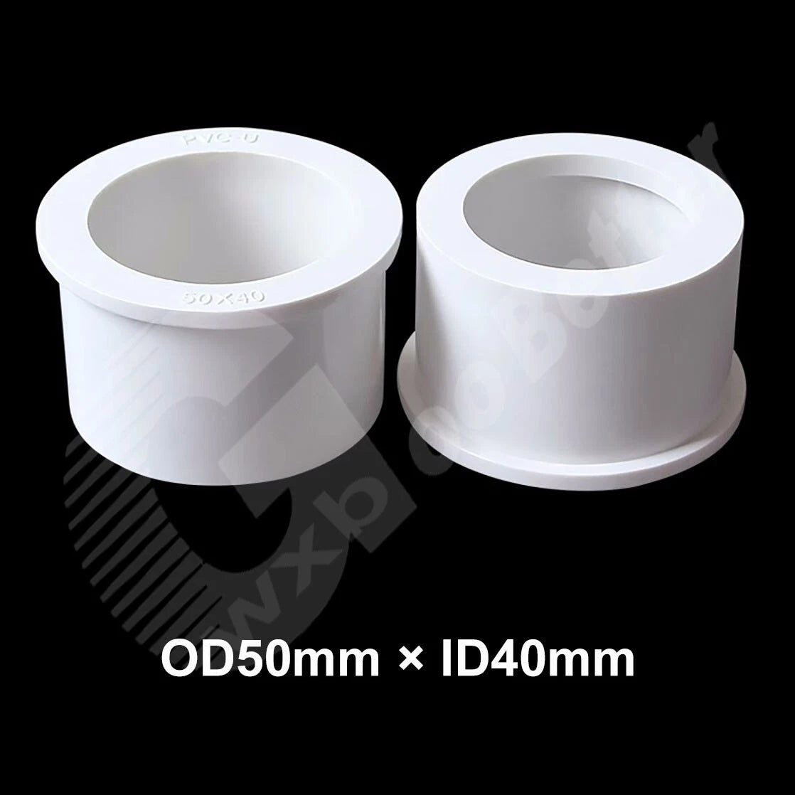 3 Colors Pvc Plain Reducing Bush Φ16~φ90mm Pvc Plumbing Fittings Reducing Bush