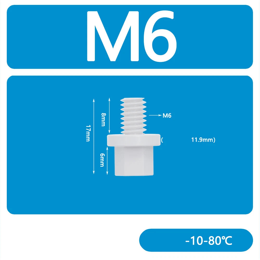 Plastic Joints Barbed Hose Connector Male Threaded Tube Pipe Fittings Joiner