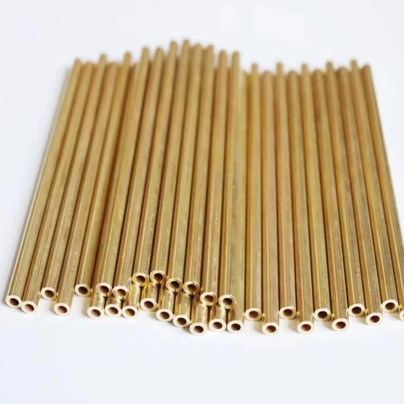 Brass Round Tube 300mm — Select O.D. 0.8mm to 25mm | DIY & Hobby Pipe